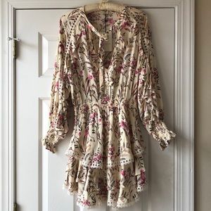 Maisie Playdress in Strawberry & Cream Size Small